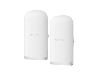 Ruijie-Reyee RG-EST350G 5 GHz PTP/PTMP Outdoor Wireless Bridge with 3x Gigabit Ports, includes Passive PoE Injectors